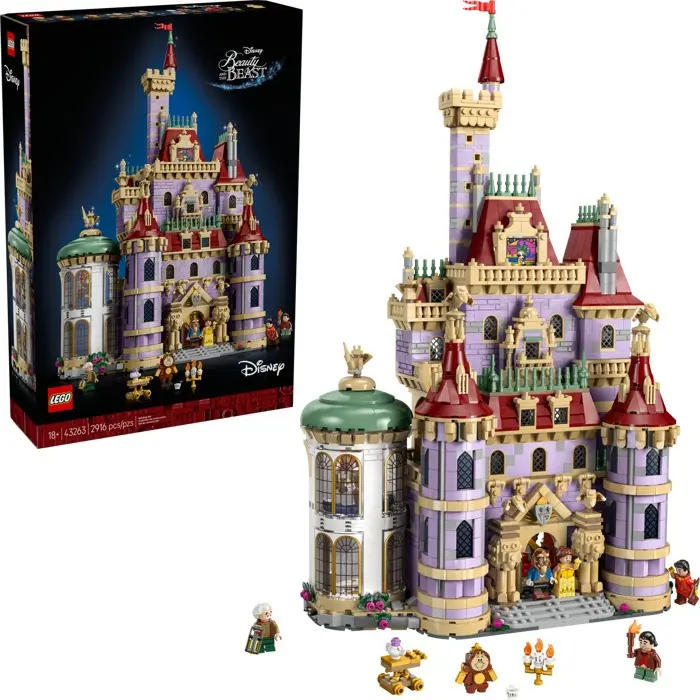 Castelo da Bela e a Fera (2916 peças)