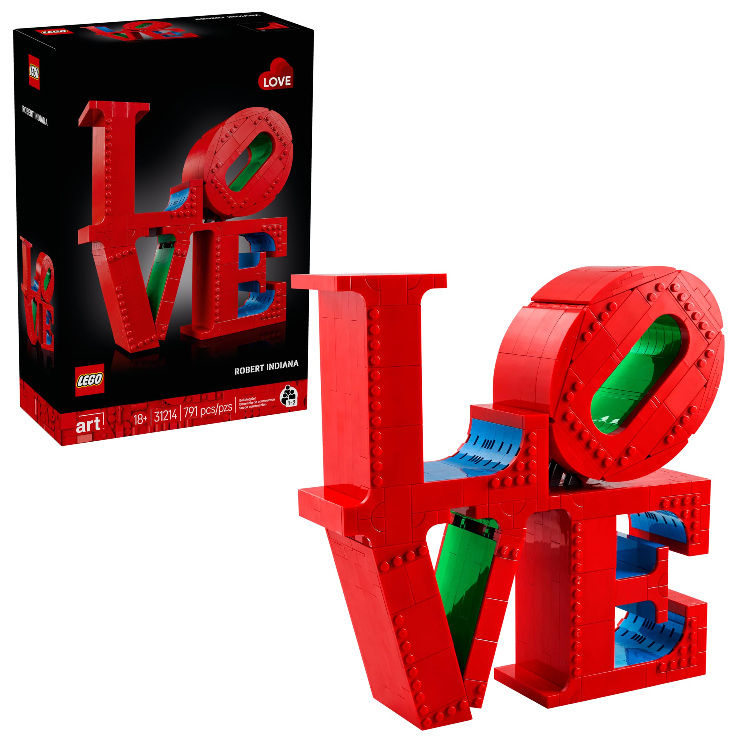 Escultura LOVE (791 peças)