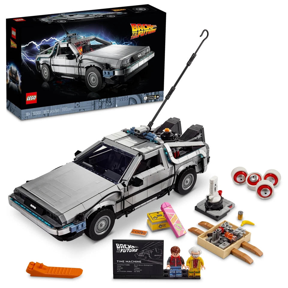 De Volta para o Futuro - DMC De Lorean (1872 peças)