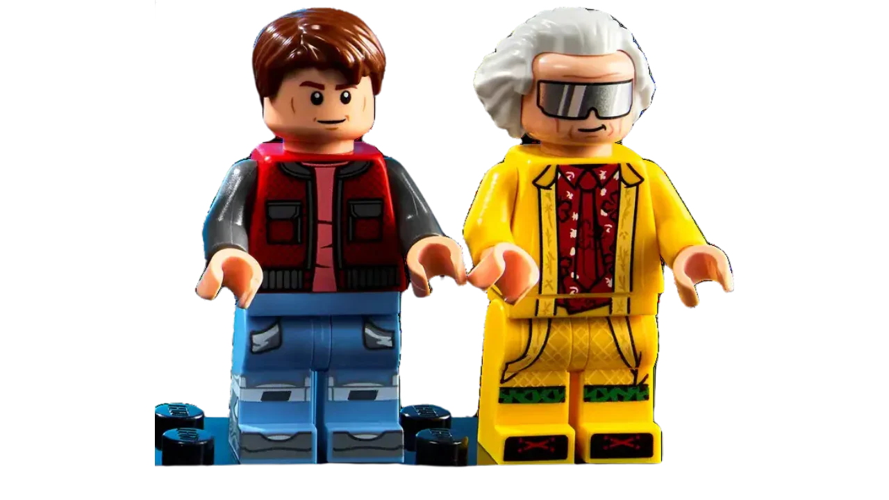 DMC DeLorean De Volta para o Futuro (1872 peças) - Brics Craft