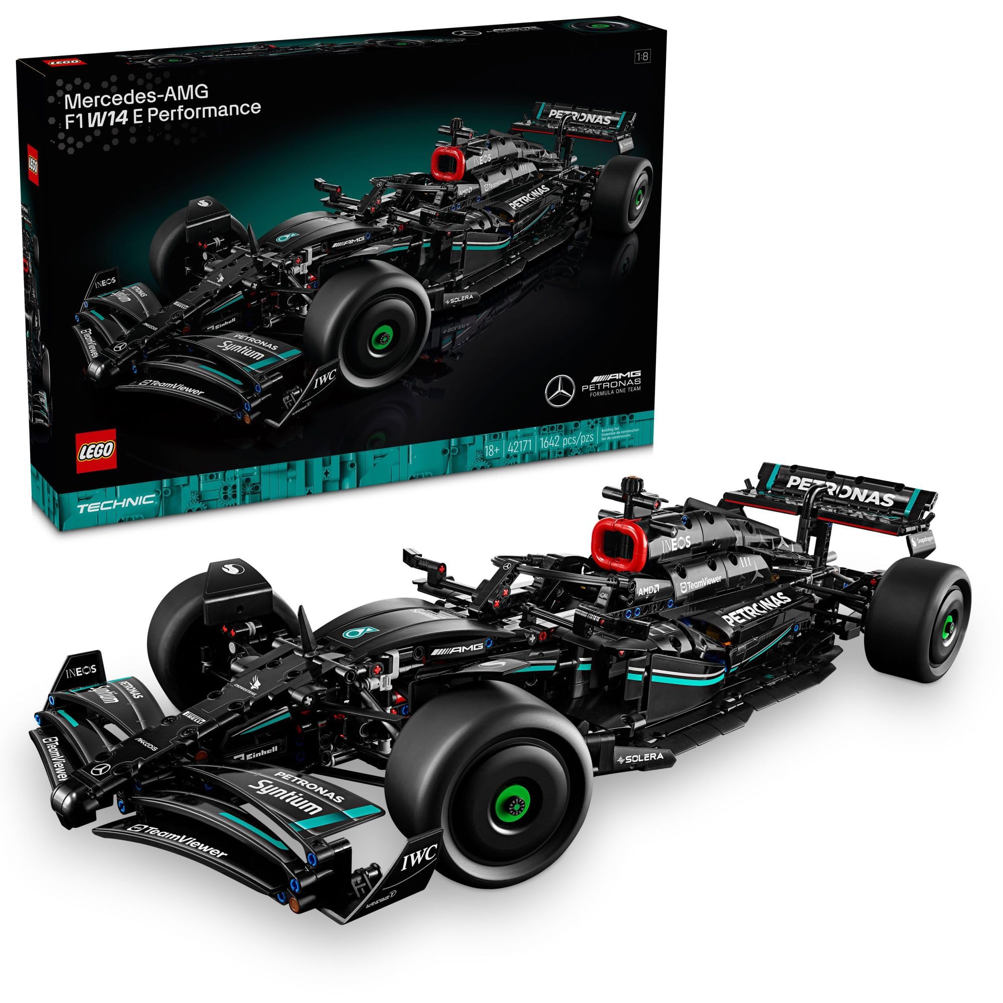 Fórmula 1 - Mercedes AMG W14 (1642 peças)