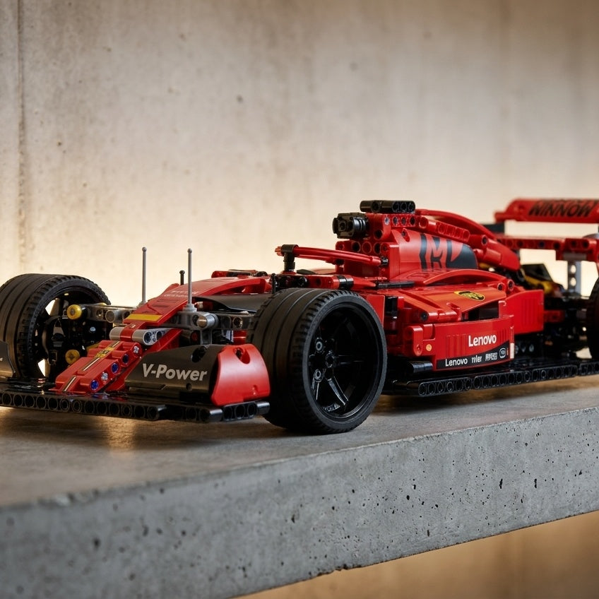 Carro de Corrida Fórmula 1 Clássico (1200 peças) - imagem 3
