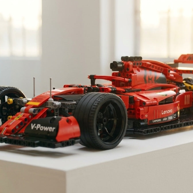 Carro de Corrida Fórmula 1 Clássico (1200 peças) - imagem 5