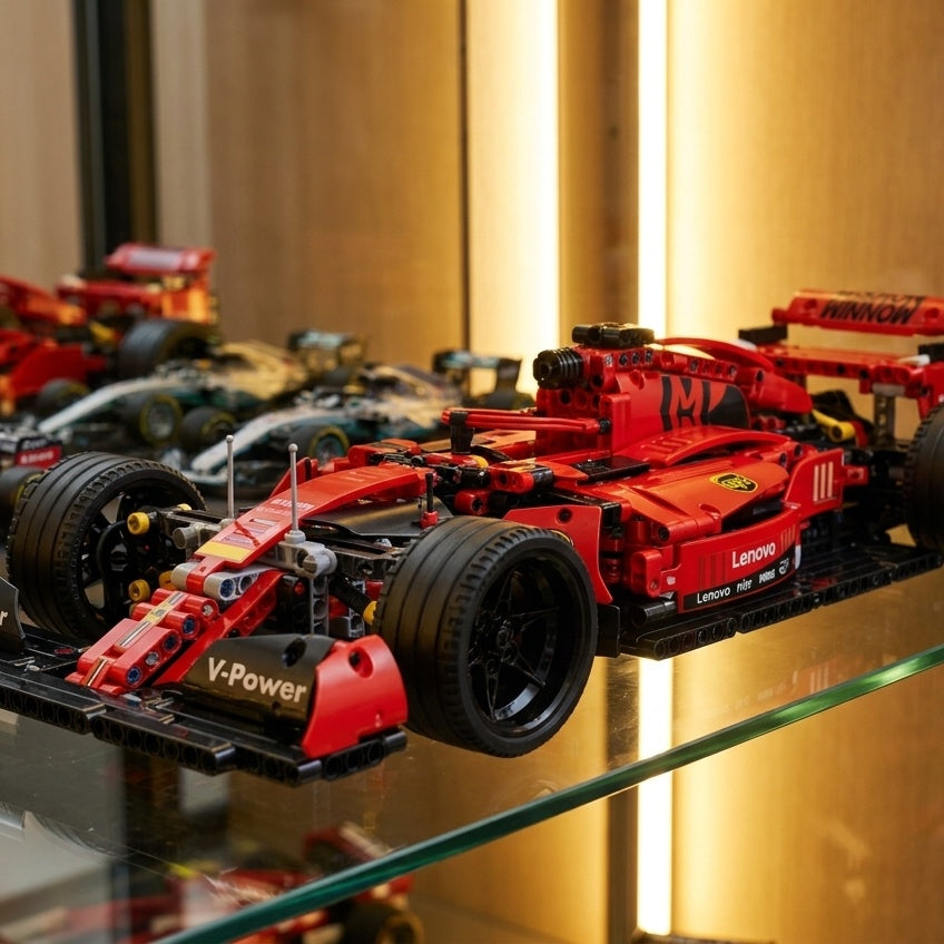 Carro de Corrida Fórmula 1 Clássico (1200 peças) - imagem 8