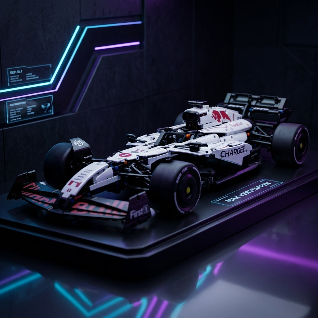 Carro Esportivo Branco RB21 (1900 peças) - imagem 4