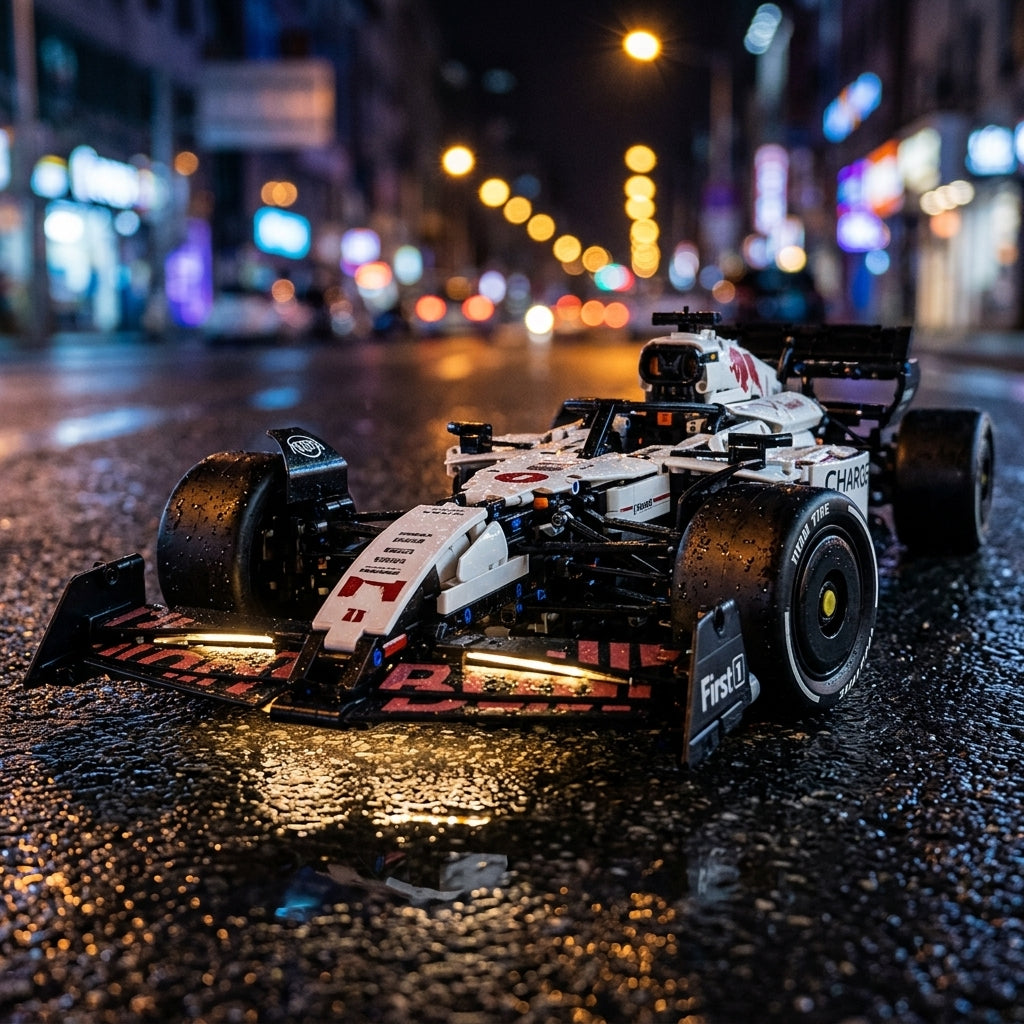 Carro Esportivo Branco RB21 (1900 peças) - imagem 5