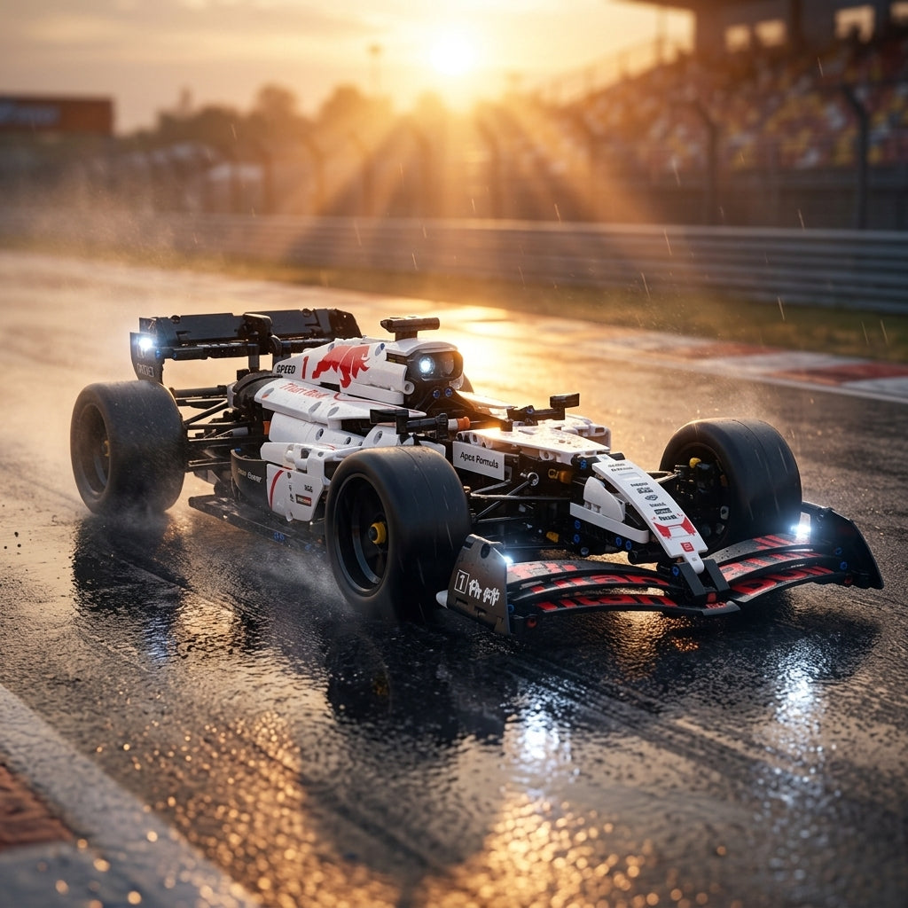 Carro Esportivo Branco RB21 (1900 peças) - imagem 6