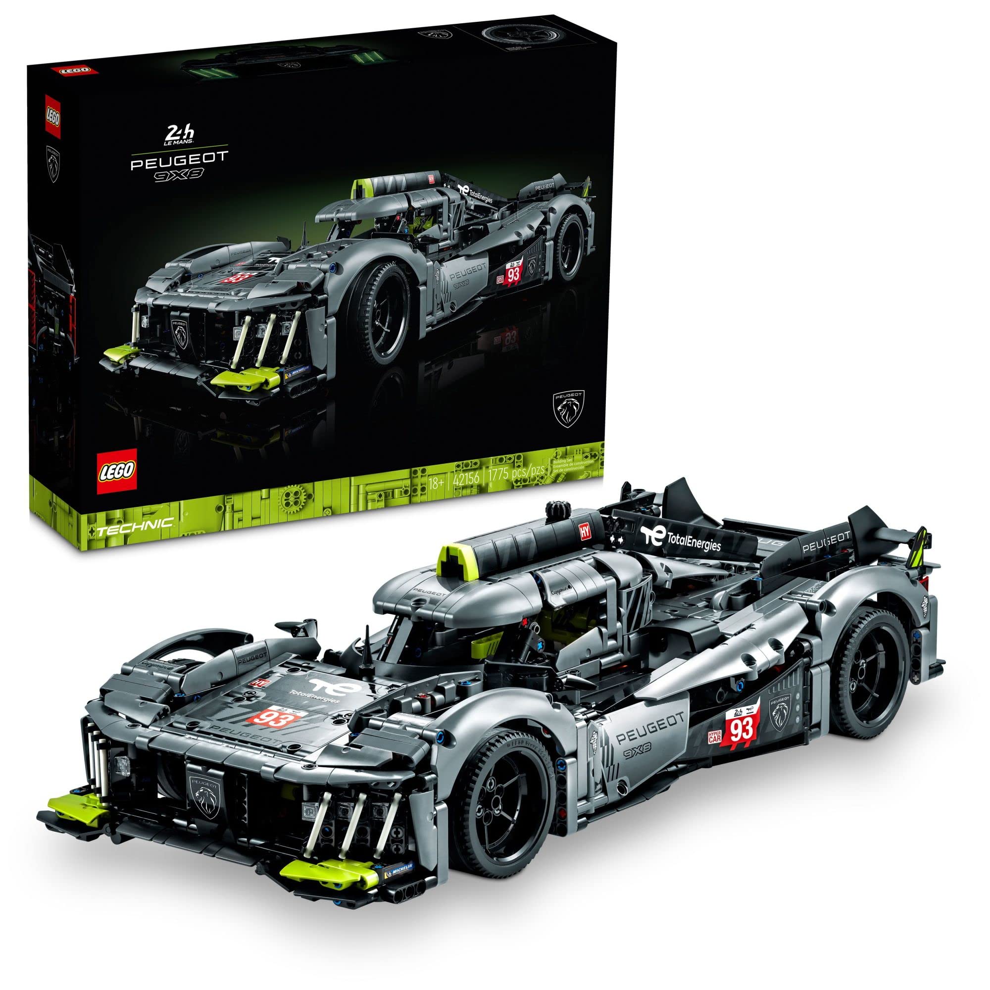 Peugeot 9X8 Hybrid - Hypercar (1280 peças)