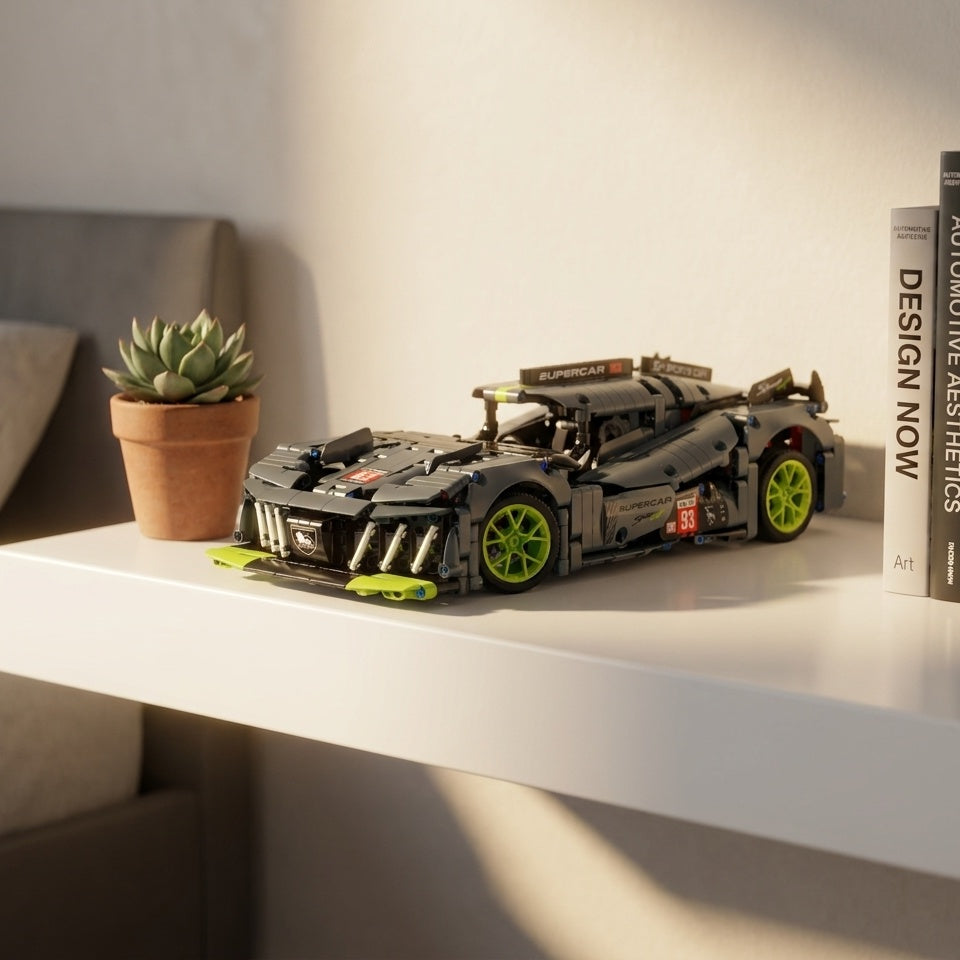 Peugeot 9X8 Hybrid Hypercar (1280 peças) - imagem 4