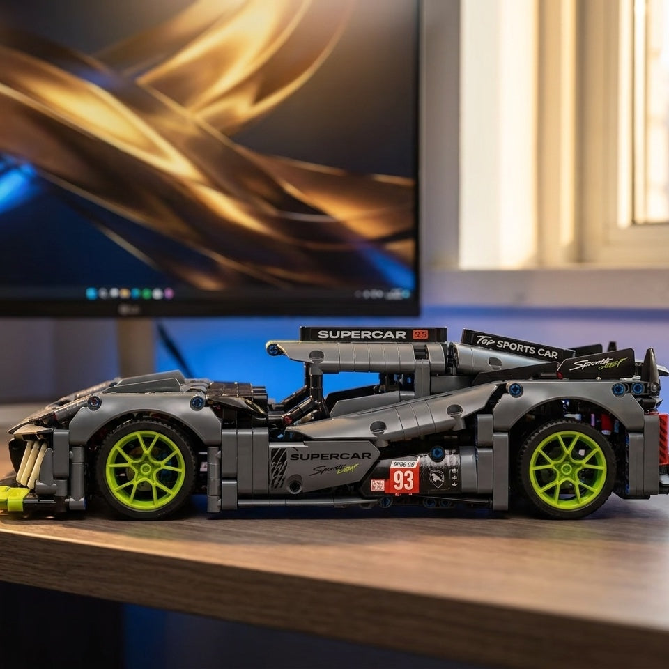 Peugeot 9X8 Hybrid Hypercar (1280 peças) - imagem 8