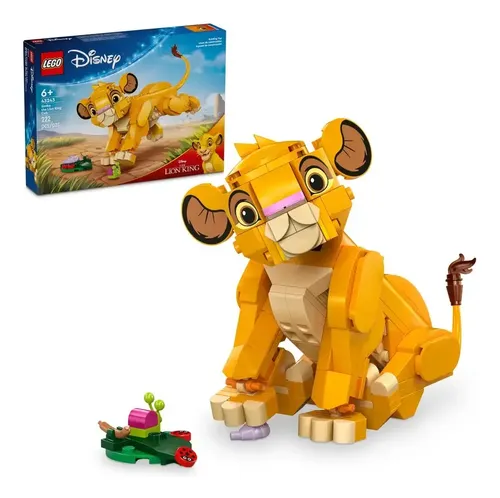 Simba, o Filhote do Rei Leão (222 peças)