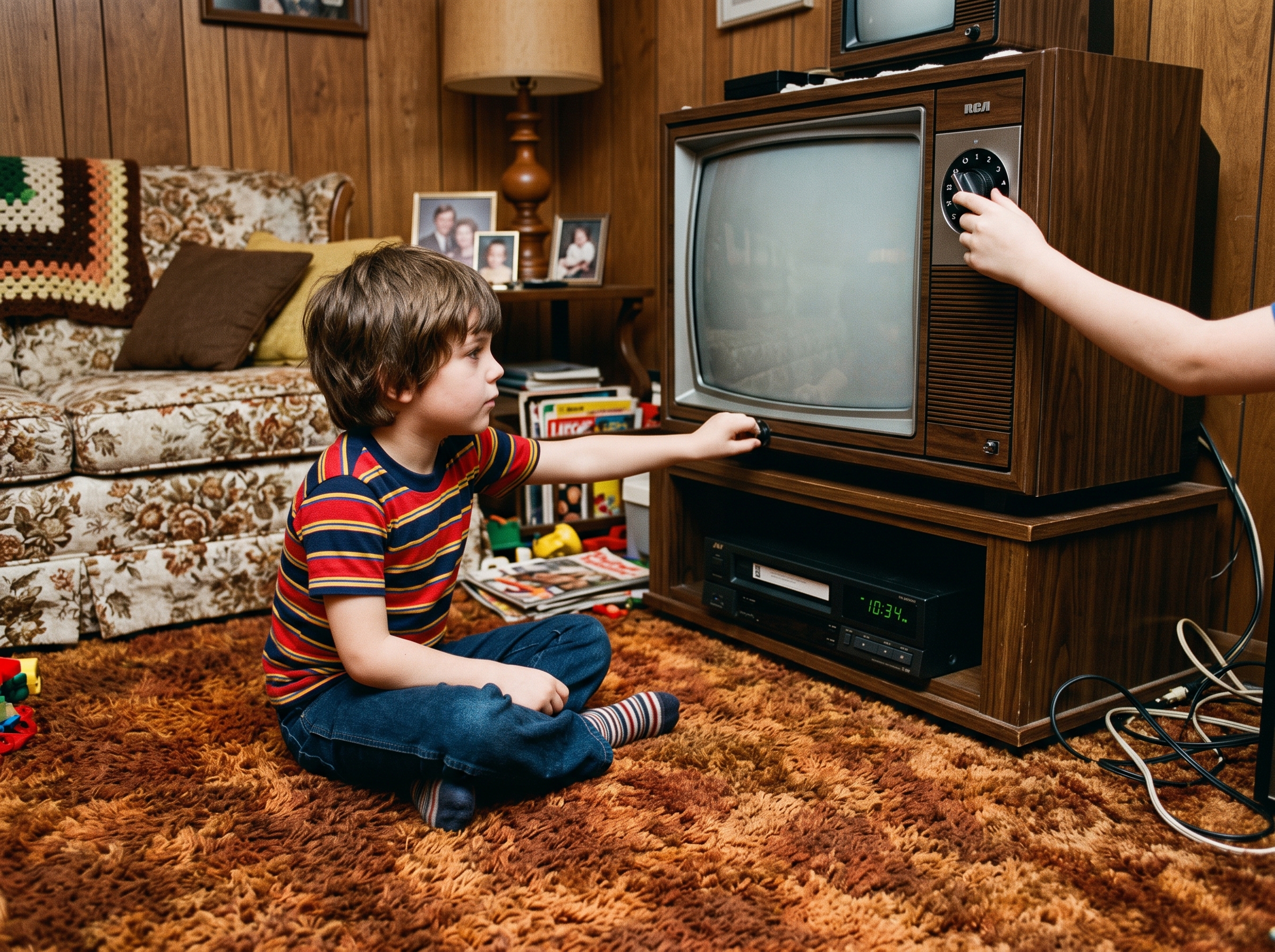 Foto: TV de Tubo e Videocassete